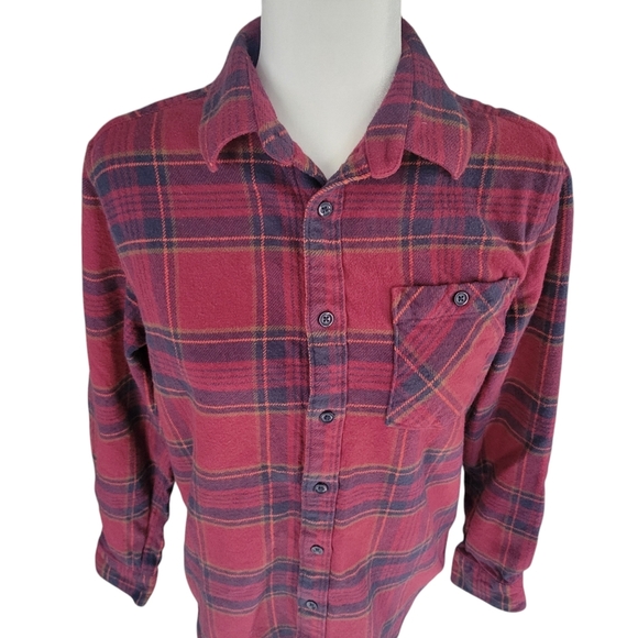 Volcom Plaid Flannel Shirt - Picture 3 of 8